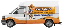 Atlas Heating and Air service truck